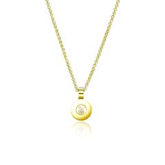 793086-0001 |Chopard Happy Diamonds Icons Yellow Gold Diamond Pendant 