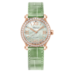 274893-5016 | Chopard Happy Sport Rose Gold Diamonds Automatic 30 mm watch | Buy Online