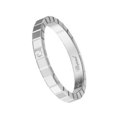 827702-1240 |Buy Chopard Ice Cube Pure White Gold Diamond Ring