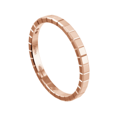 827702-5203 | Buy Online Chopard Ice Cube Rose Gold Ring Size 57