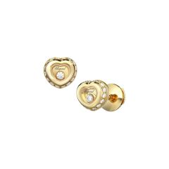 839008-0001|Buy Online Chopard Miss Happy Yellow Gold Diamond Earrings