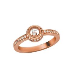 829013-5109 | Buy Online Chopard Miss Happy Rose Gold Diamond Ring
