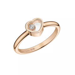 Chopard My Happy Hearts Rose Gold Diamond Ring 82A086-5010