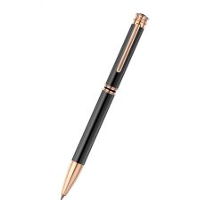 95013-0346 |Chopard Viaggo Black Laquer Rose-Gold Plated Ballpoint Pen