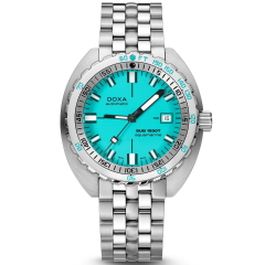 883.10.241.10 | Doxa Sub 1500T Aquamarine Date Automatic 45 mm watch. Buy Online