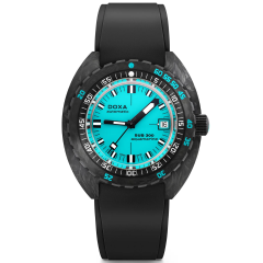 822.70.241.20 | Doxa Sub 300 Carbon Aquamarine Date Automatic 42.5 mm watch. Buy Online