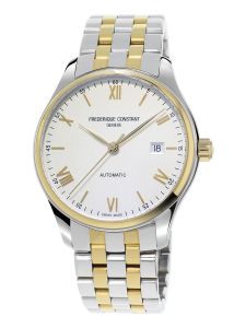 FC-303WN5B3B | Frederique Constant Index Automatic Gold & Steel 40 mm watch. Buy Online