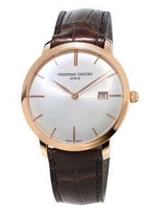 FC-306V4S9 | Frederique Constant Slimline Automatic Gold 40 mm watch. Buy Online