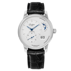 1-90-02-42-32-50 | Glashutte Original PanoMaticLunar Steel 40 mm watch. Buy Online