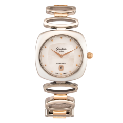 1-03-01-26-06-14 | Glashutte Original Pavonina Steel Red Gold 31 x 31 mm watch. Buy Online