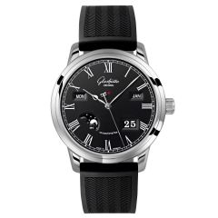 100-02-25-12-53 | Glashutte Original Senator Perpetual Calendar Steel 42 mm watch. Buy Online