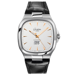2-39-47-11-12-50 | Glashutte Original Seventies Panorama Date Steel 40 x 40 mm watch. Buy Online