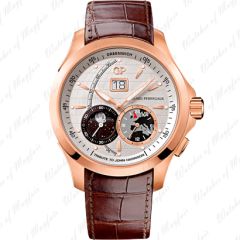 49655-52-133-BBBA | Girard-Perregaux Traveller Date Moon Phases & GMT John Harrison Limited Edition watch. Buy Online