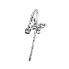 RGB266 | Buy Online Elegant Graff Butterfly White Gold Diamond Bangle