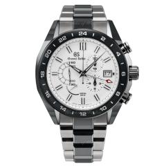 SBGC221 | Grand Seiko Sport Spring Drive Chronograph Black Ceramic 46.4 mm watch. Buy Online