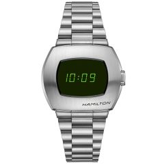 H52414131 | Hamilton American Classic PSR Digital Quartz 40.8 x 34.7 mm watch. Buy Online