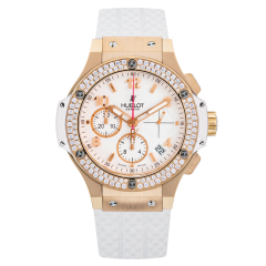 341.PE.230.RW.114 | Hublot Big Bang Gold White Diamonds 41 mm watch. Buy Online