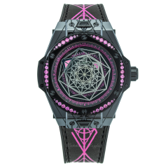 465.CS.1119.VR.1233.MXM18 | Hublot Big Bang Sang Bleu All Black Pink