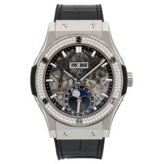 Hublot Classic Fusion Titanium Diamonds 547.NX.0170.LR.1104 New watch