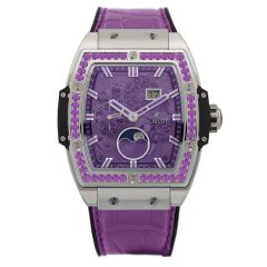 Hublot Spirit of Big Bang Moonphase Titanium Purple 42 mm 647.NX.4771.LR.1205