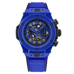 441.ES.5119.RX | Hublot Big Bang Unico Blue Magic 42 mm watch. Buy Online