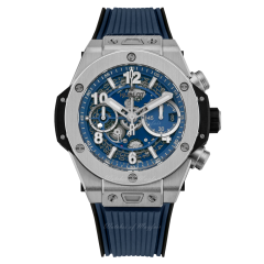 441.NX.5171.RX | Hublot Big Bang Unico Titanium Blue 42mm watch. Buy Online