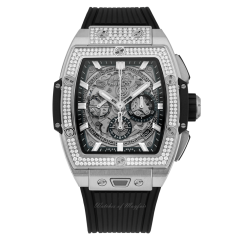 642.NX.0170.RX.1104 | Hublot Spirit of Big Bang Titanium Diamonds 42 mm watch. Buy Online