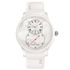 J003036208 | Jaquet Droz Grande Seconde Ceramic Mother-of-Pearl 44 mm