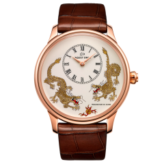 J005033217 | Jaquet Droz Petite Heure Minute Dragon Red Gold 43 mm