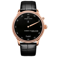 J010133202 | Jaquet Droz Les Douse Villes Email Noir 43 mm watch. Buy Online