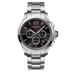 L3.727.4.56.6 | Longines Conquest V.H.P Quartz 44 mm watch. Buy Online