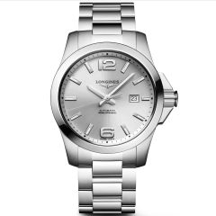 L3.778.4.76.6 | Longines Conquest Steel Automatic 43 mm watch | Buy Now