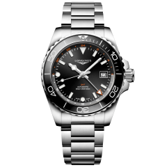 L3.790.4.56.6 | Longines Hydroconquest GMT Automatic 41 mm watch | Buy Online