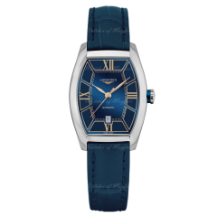 L2.142.4.96.2 | Longines Evidenza Blue Steel Automatic 26 x 30.6 mm watch | Buy Now