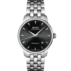 Mido Baroncelli Steel Automatic 38 mm M8600.4.18.1