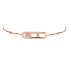 4324 | Buy Online Messika Baby Move Pink Gold Diamond Bracelet