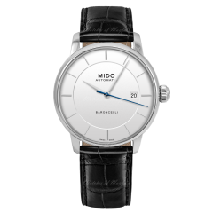 M037.407.16.031.00 | Mido Baroncelli Signature Gent Steel Automatic 39 mm watch | Buy Now