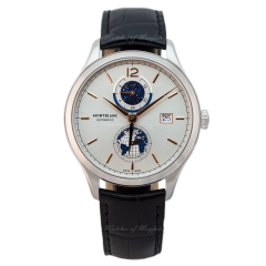 113779 | Montblanc Chronometrie Dual Time Vasco da Gama 41 mm watch.