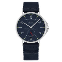 Nomos Ahoi Date Atlantic Blue-Black Textile 40.3 mm 548