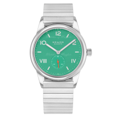 Nomos Club Campus 38 Electric Green Sport Bracelet 726