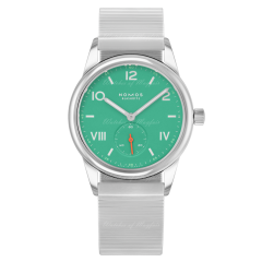 715 | Nomos Club Campus Electric Green Bracelet 36 mm watch | Buy Online