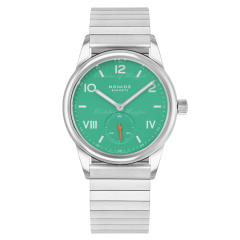 715 | Nomos Club Campus Electric Green Sport Bracelet 36 mm watch | Buy Online