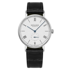 234 | Nomos Ludwig Manual Black Leather 38 mm watch | Buy Now