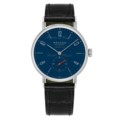 Nomos Tangente Neomatik Midnight Blue Automatic Black Leather 39 mm 142