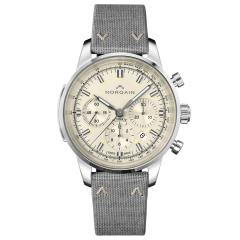 N2200S22C/C221 | Norqain Freedom 60 Chrono  Grey Nortide Linen 43 mm watch | Buy Online