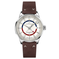 NN2100SG/O211 | Norqain Freedom 60 GMT Alcantara Ebony 40mm watch. Buy Online