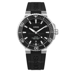 01 733 7730 4124-07 4 24 64EB | Oris Aquis Date Automatic 43.5 mm watch. Buy Online