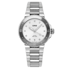 Oris Aquis Date Diamonds 36.5mm 01 733 7731 4191-07 8 18 05P