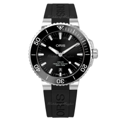 01 733 7730 4134-07 4 24 64EB | Oris Aquis Date Steel Automatic 43.5 mm watch | Buy Now