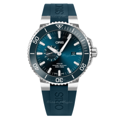 01 743 7733 4155-07 4 24 69EB | Oris Aquis Small Second Automatic 45.5 mm watch | Buy Now